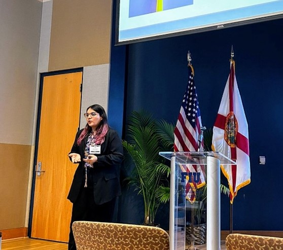 FIU-RCMI Graduate Assistant, María Eugenia Contreras Pérez, Announced Among the Winners of the Stempel College Research Day 2024